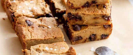 chickpea blondie homemade bakegood