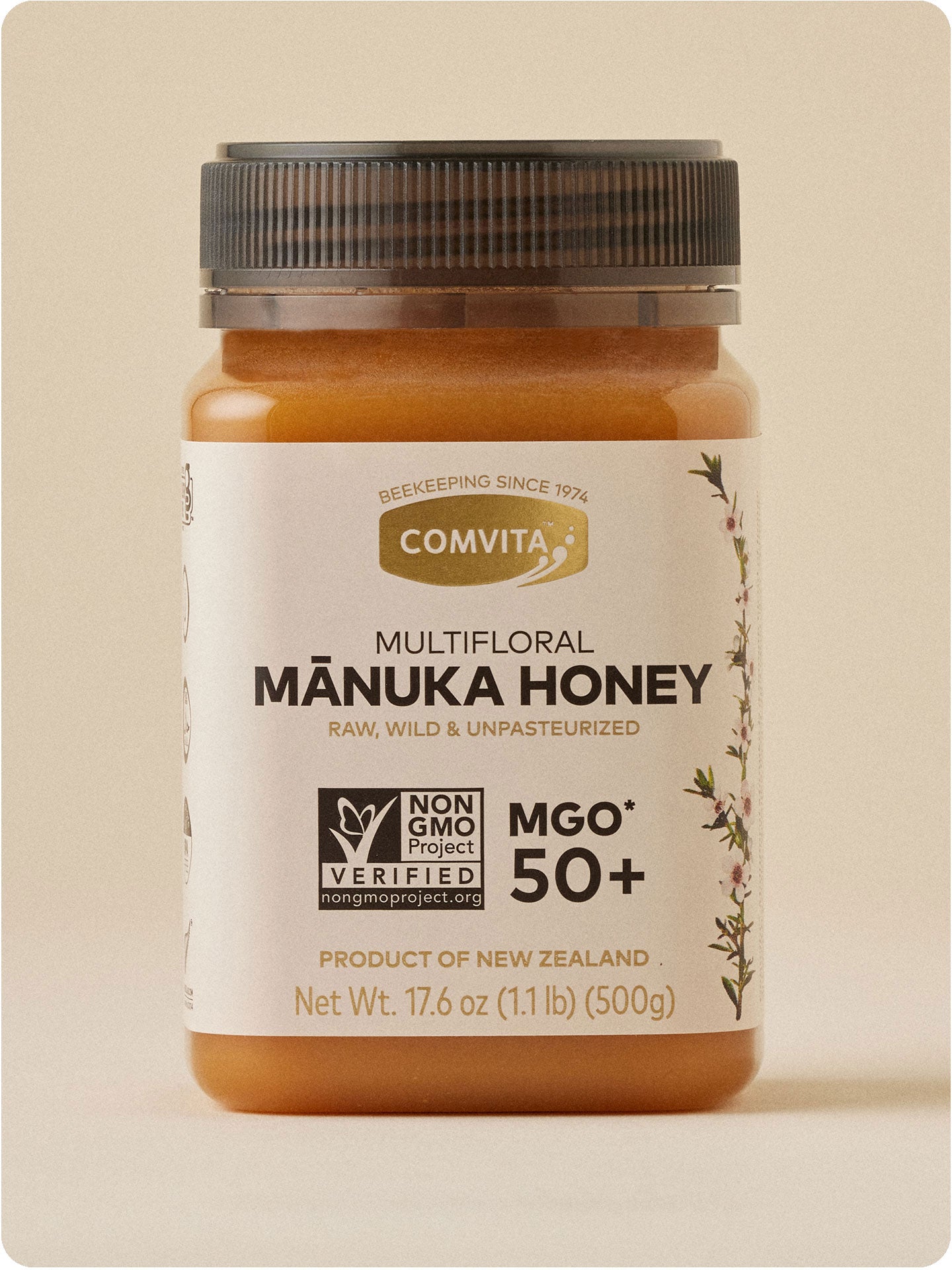 MGO 50+ Multifloral Mānuka Honey – Comvita Mānuka Honey