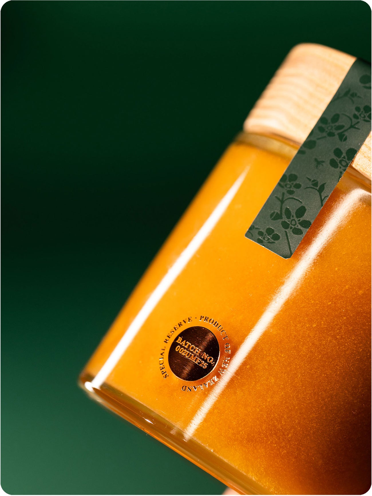 umf 25 manuka honey jar 8.8 oz unique batch seal
