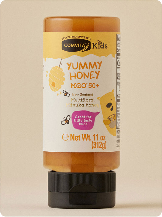 Kids Yummy Mānuka Honey Squeeze Bottle
